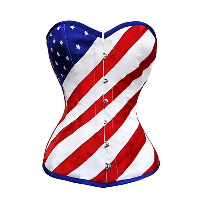 Adelisa American Flag Corset