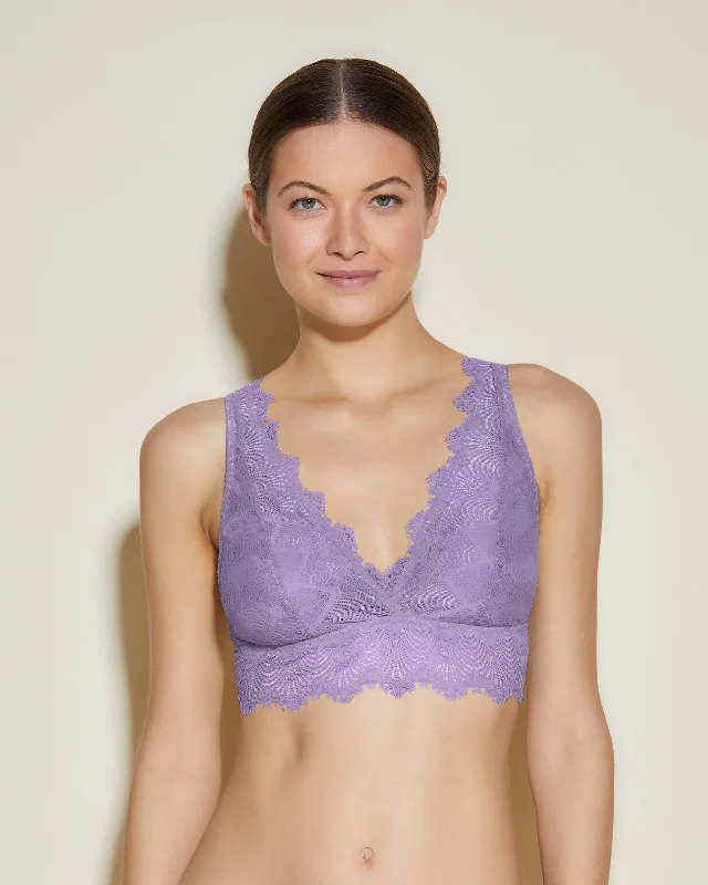 Bralette Con Scollatura Profonda