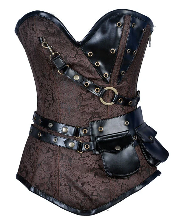 Karla Steampunk Overbust Corset