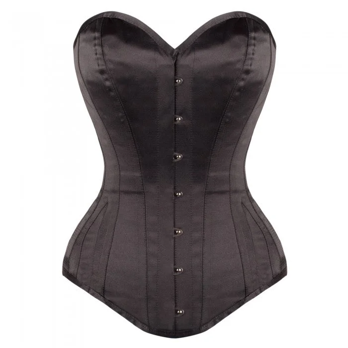 Natalie Steel Boned Waist Taiming Corset With Hip Gores