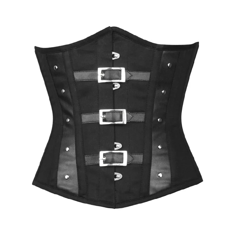 Normi Black Waist Shaper Corset in 100% Cotton