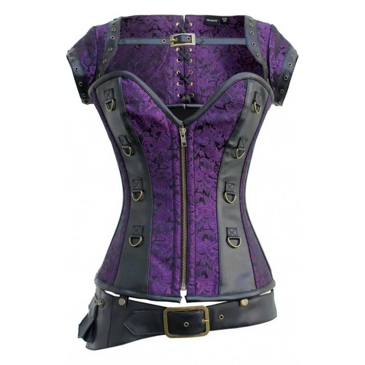 Polina Steampunk Overbust Corset