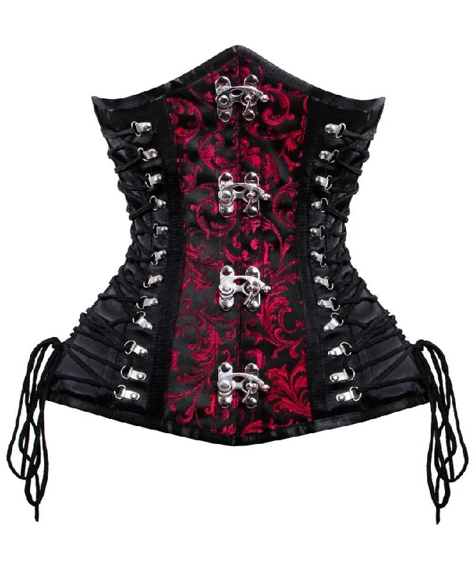 Quinn Criss Cross Underbust Gothic Corset