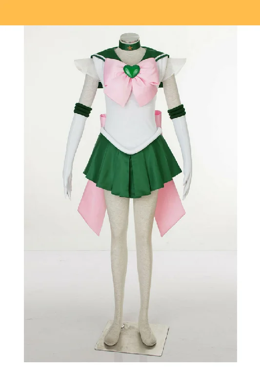 Sailormoon Super S Sailor Jupiter Makoto Kino Cosplay Costume