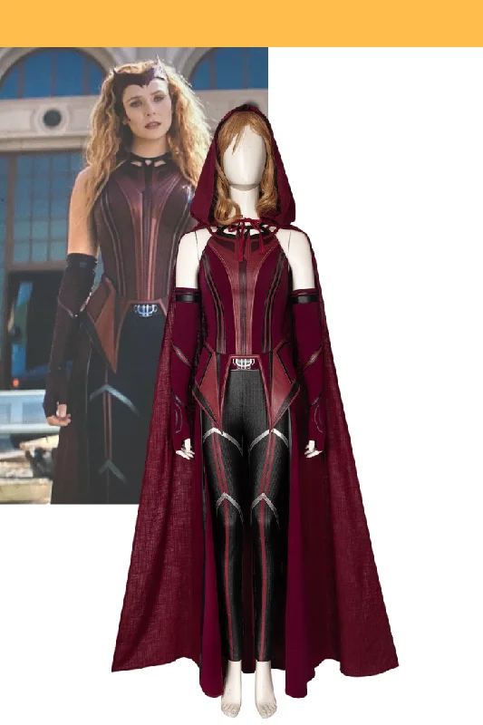 Scarlet Witch Finale Version Wanda And Vision TV Series Cosplay Costume