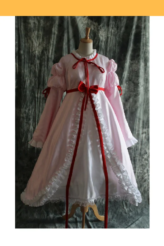 Shugo Chara Amu Hinamori Pink Satin Cosplay Costume