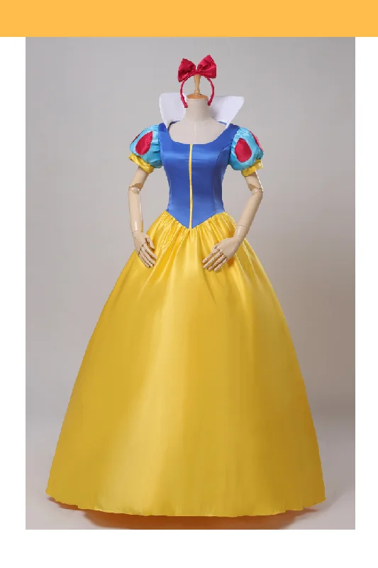 Princess Snow White Classic Satin Cosplay Costume