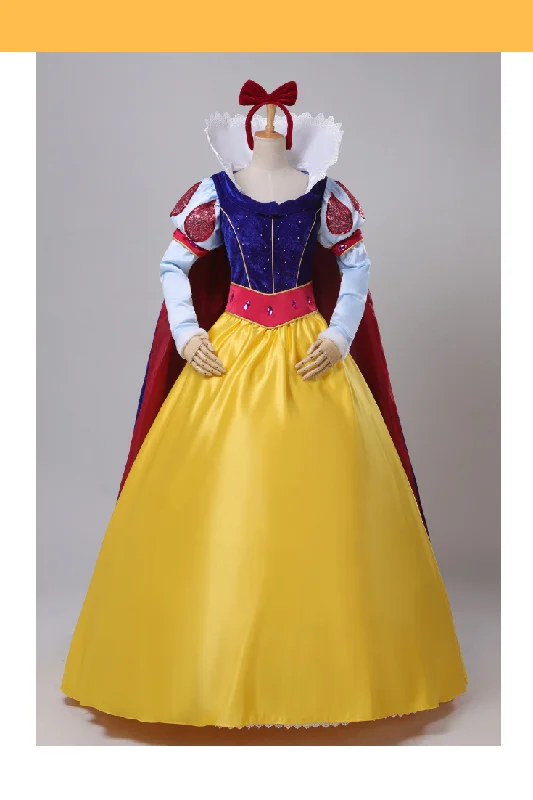 Princess Snow White Custom Long Sleeve Cosplay Costume