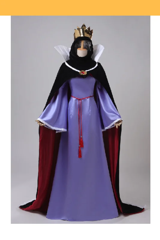 Princess Snow White Evil Queen Satin Cosplay Costume