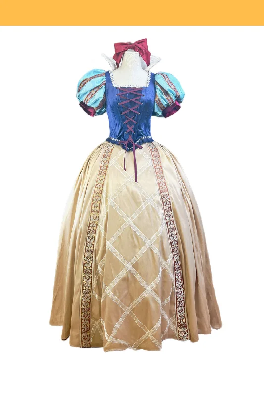 Princess Snow White With Custom Embroidered Trims Cosplay Costume