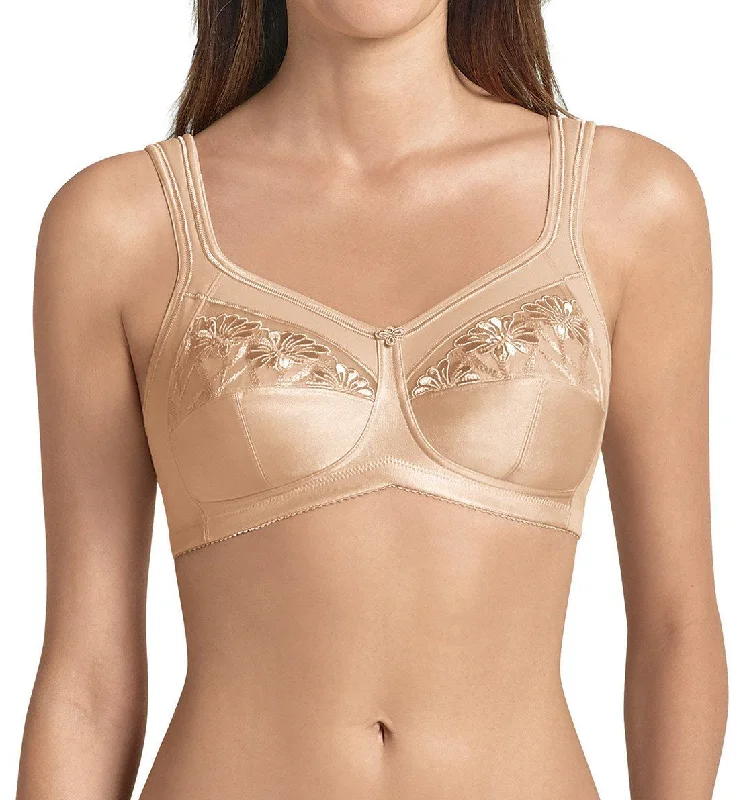 Anita Care Safina Embroidered Mastectomy Soft Cup Bra (5349X) - Skin