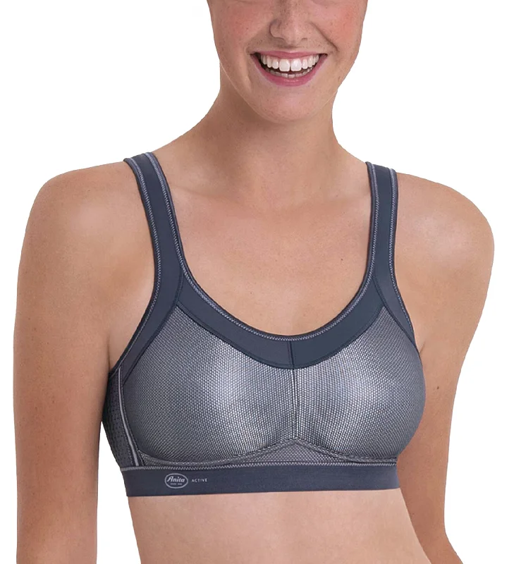 Anita Momentum Max Support Wireless Sports Bra (5529) - Anthracite