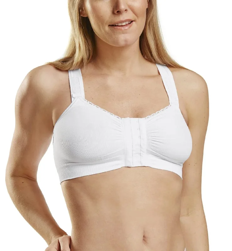 Carefix Alice Front Close Comfort Bra w/ Adjustable Straps (329150) - White