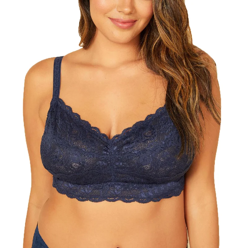 Cosabella Never Say Never Curvy Hook and Eye Bralette (NEVER1316) - Navy Blue