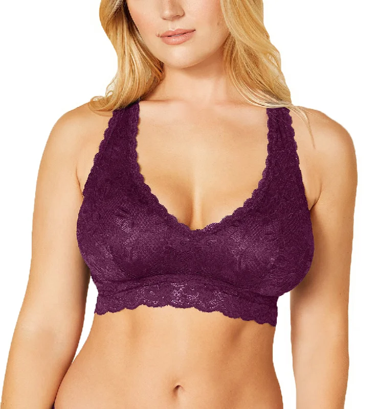 Cosabella Never Say Never CURVY Racie Racerback Bralette (NEVER1355) - Deep Purple