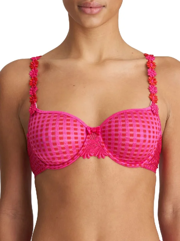 Avero Full Cup Seamless Bra - Electric Pink