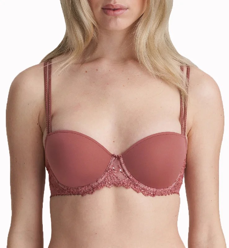 Marie Jo Jane Balcony Padded Underwire Bra (0101339) - Red Copper