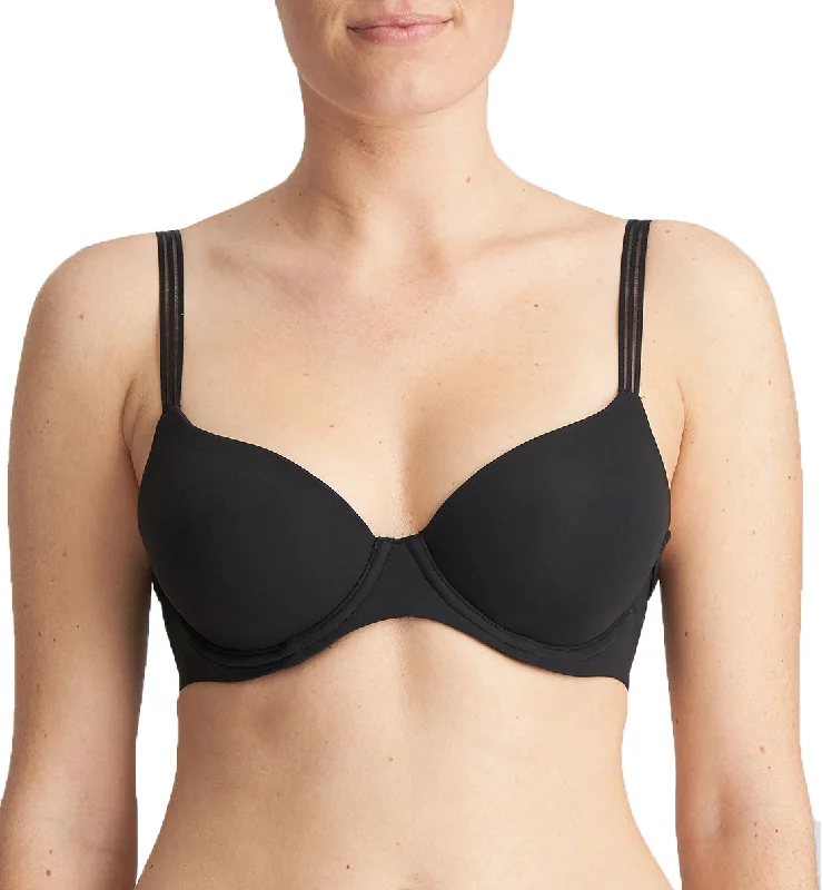 Marie Jo Louie Spacer Heart Shape Underwire Bra (0122096) - Black