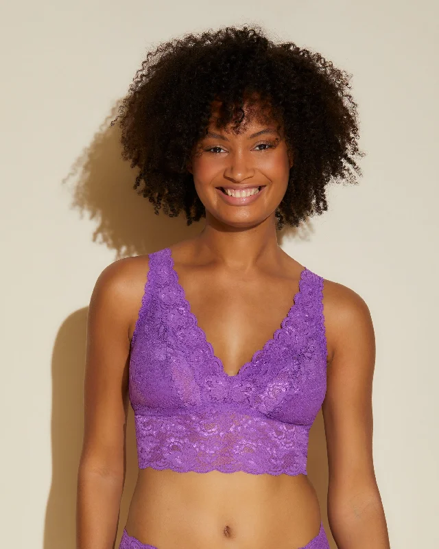 Bralette Alta Con Scollatura Profonda