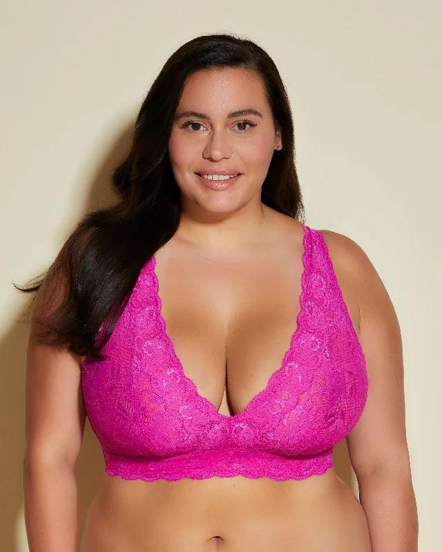 Ultra Curvy Longline-Bralette Plungie