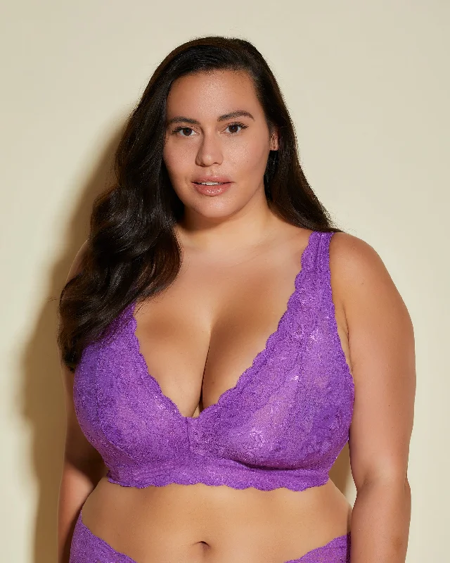 Ultra Curvy Longline-Bralette Plungie