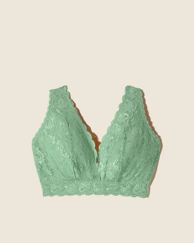 Ultra Curvy Longline-Bralette Plungie