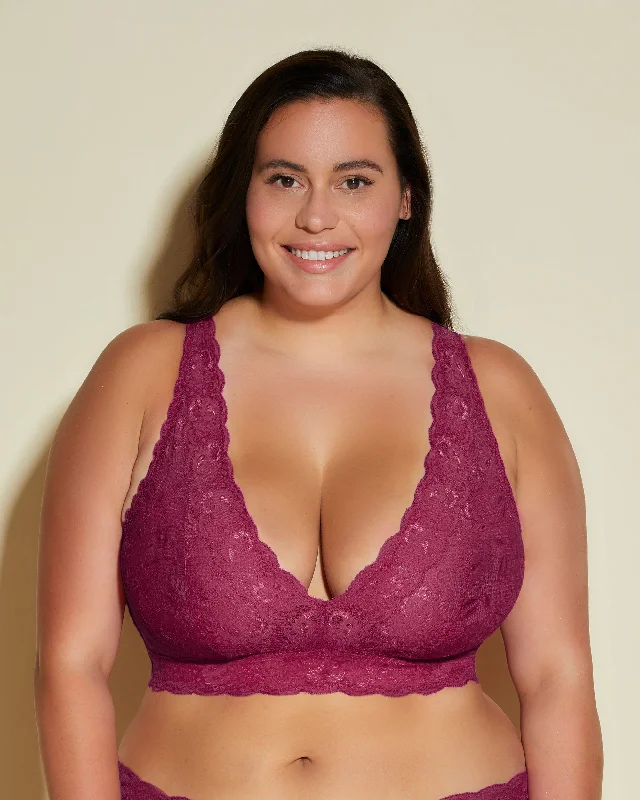 Ultra Curvy Longline-Bralette Plungie