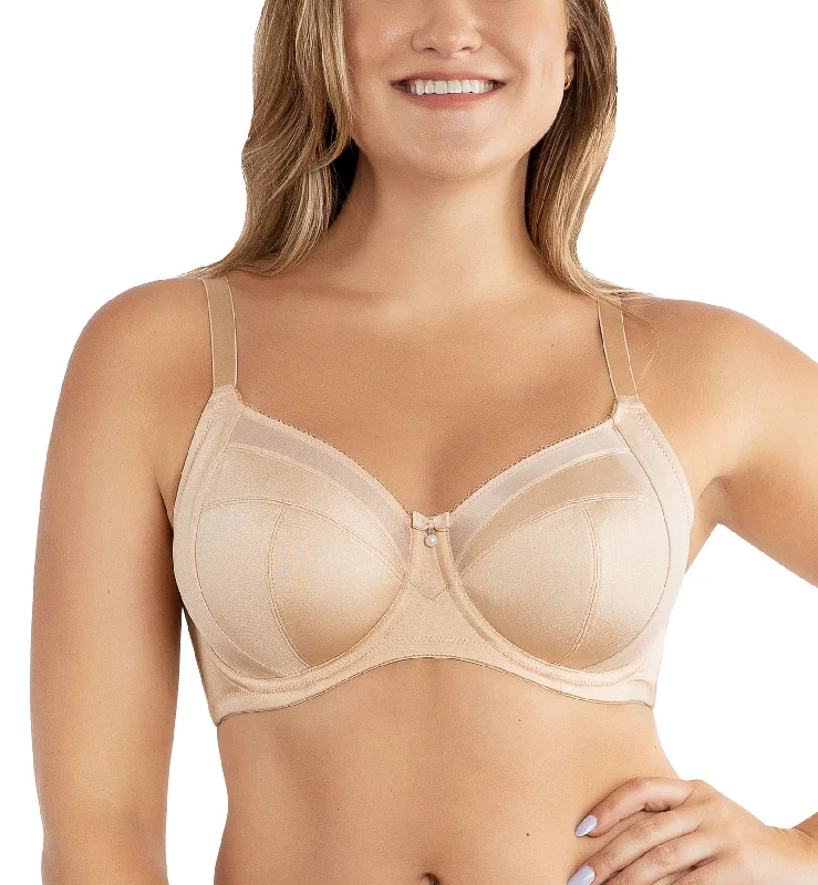 Parfait Adele Unlined Plunge Underwire Bra (P61321) - Bare