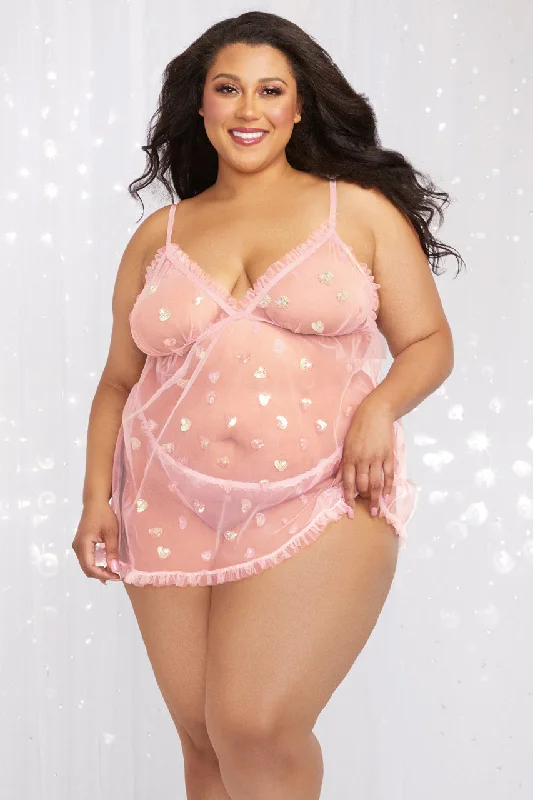 Plus Size Something Sweet Babydoll