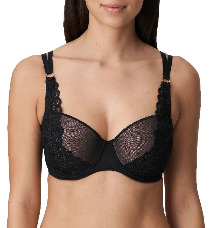 PrimaDonna Twist First Night Padded Balcony Underwire Bra (0241882) - Black