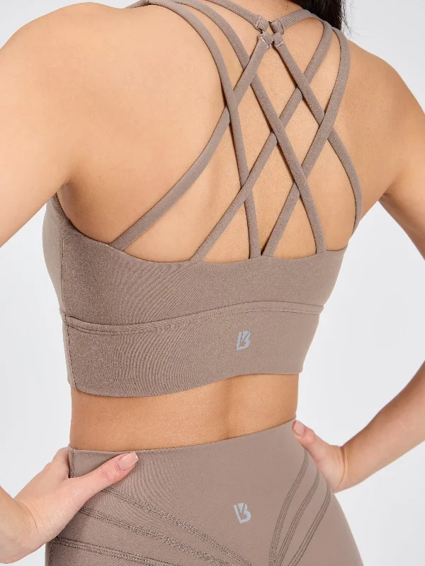 Revolution Sports Bra - Chai Latte