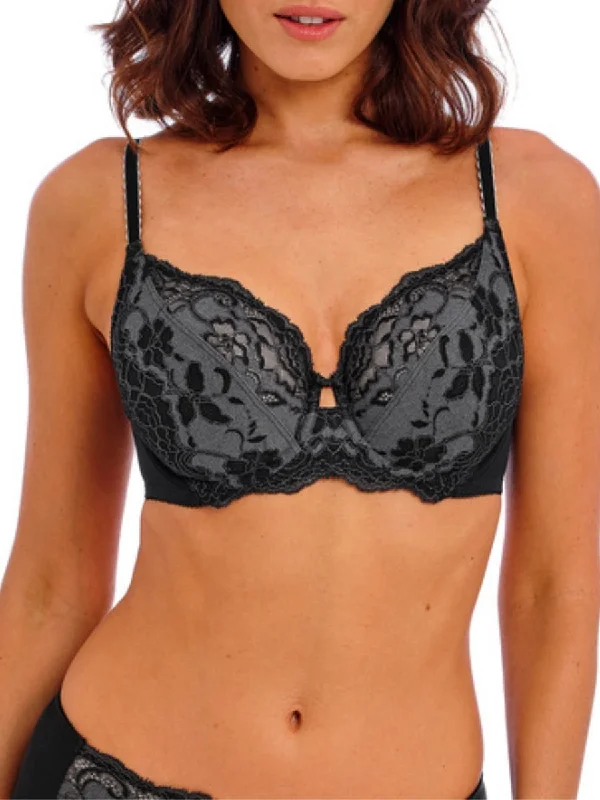 Florilege Underwired Bra - Black